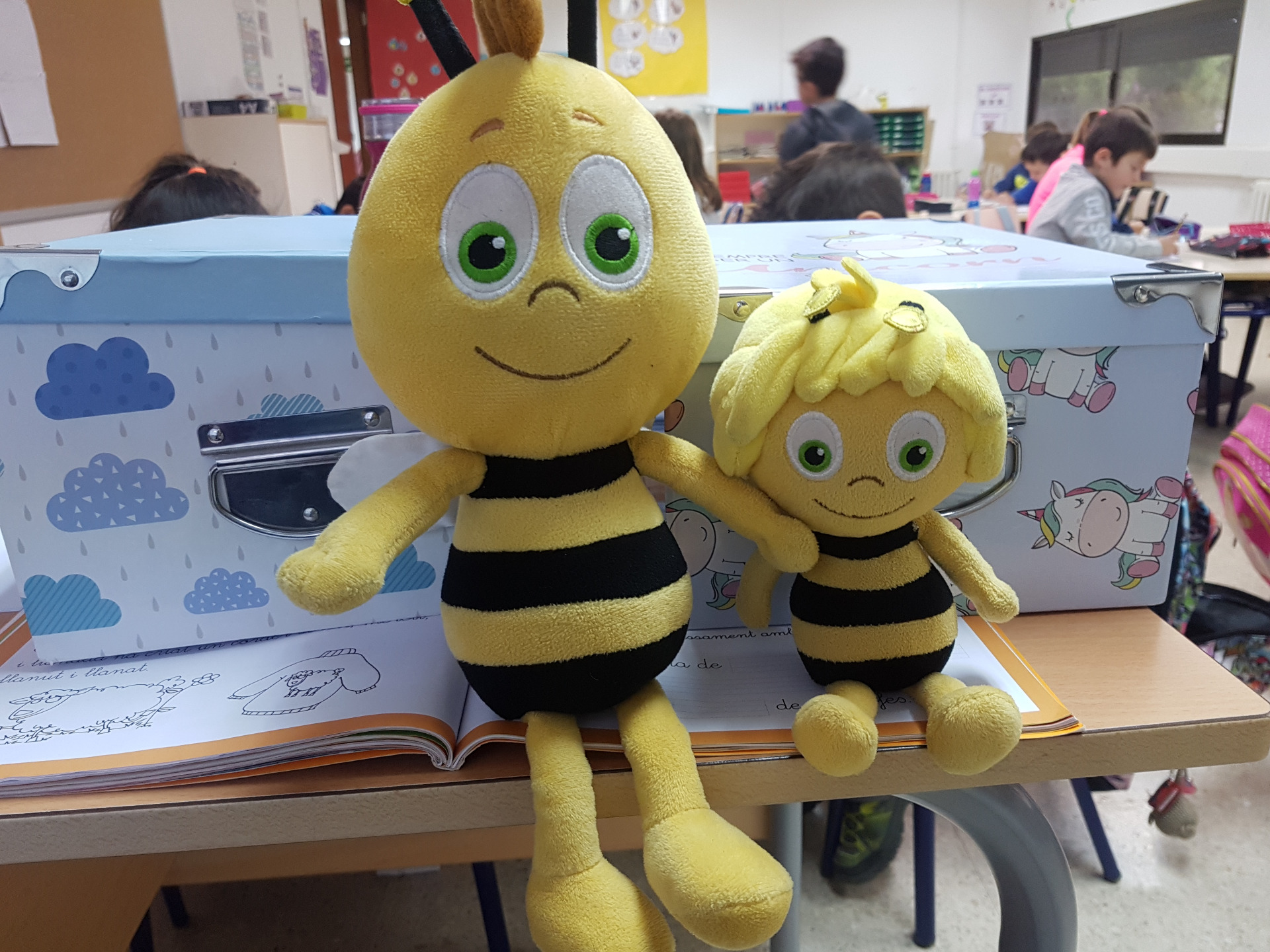 Les nostres abelles Maya i Jim